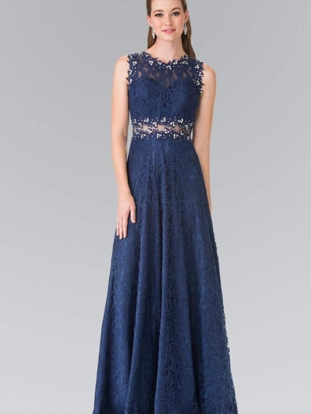 Formal Navy sleeveless dress - New with tags, never worn – size XS
